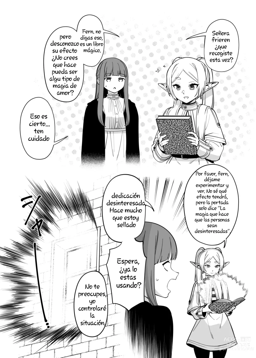 Page 6 of doujinshi Mushiteki ni Houshi Suru Mahou