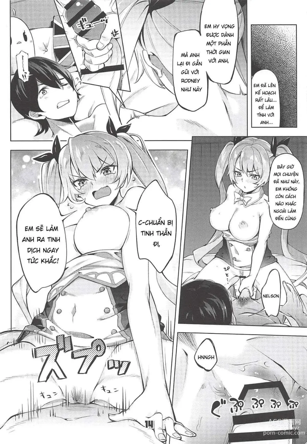 Page 13 of doujinshi Rodney Shite Nelson