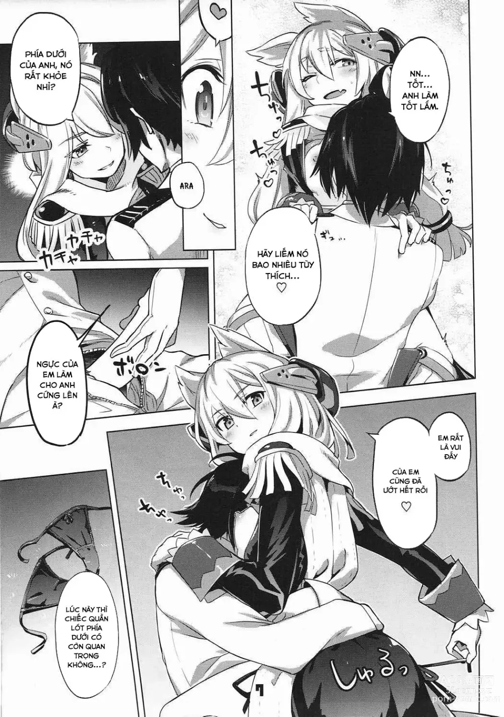 Page 6 of doujinshi Kinpatsu Manaita no Template