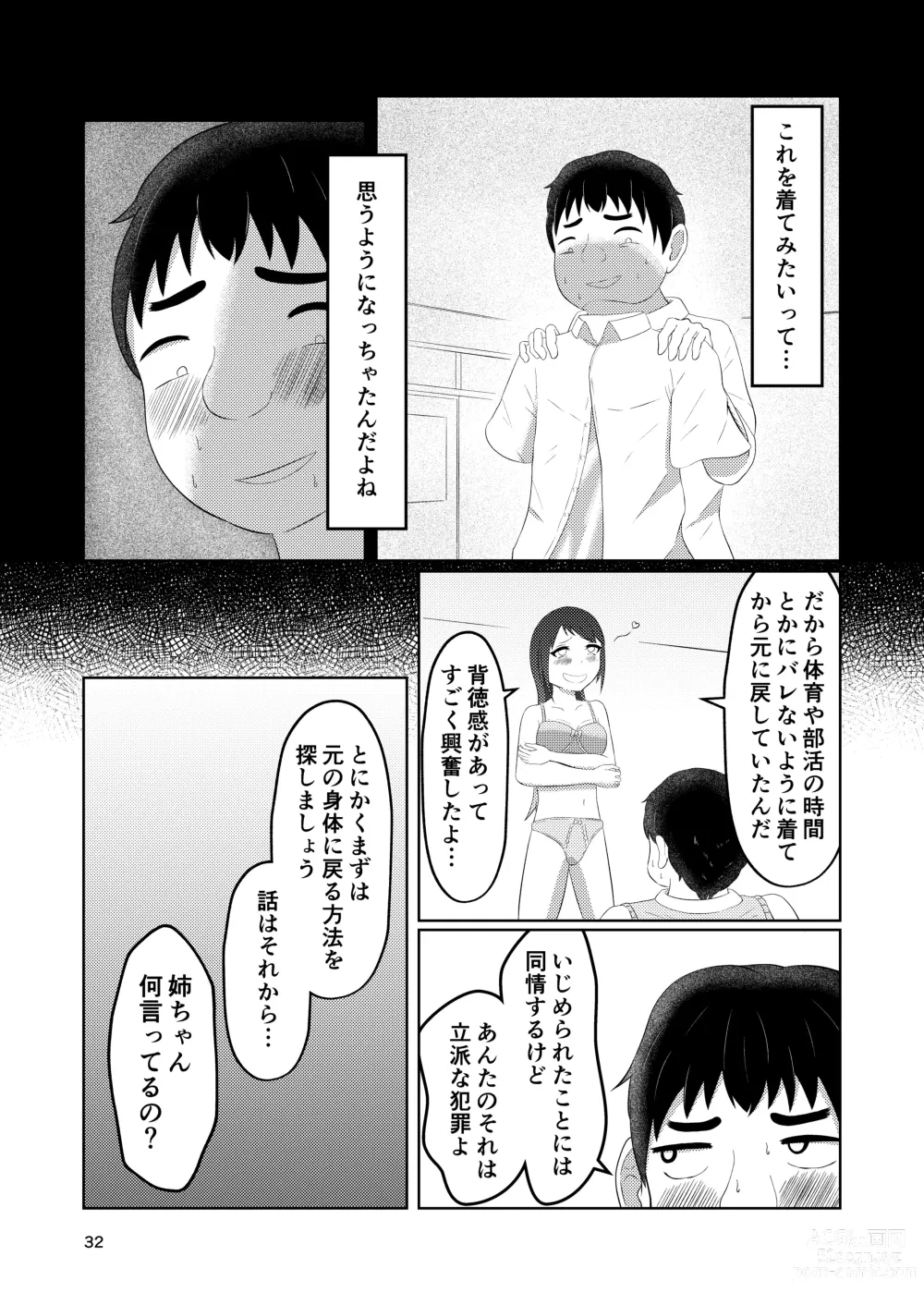 Page 32 of doujinshi Osananajimi no Fuuki Iinchou  wa Boku ni Somaru