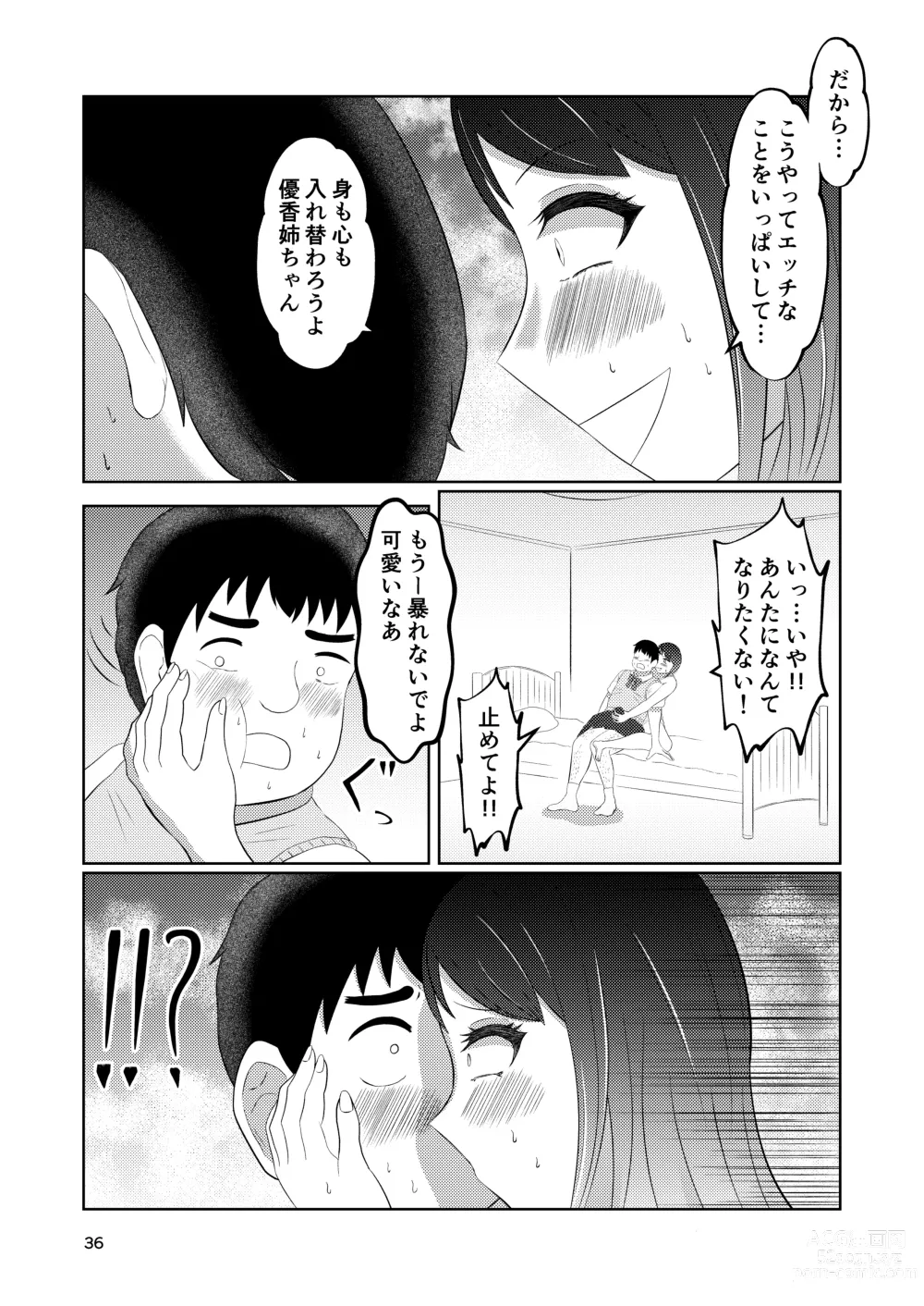 Page 36 of doujinshi Osananajimi no Fuuki Iinchou  wa Boku ni Somaru