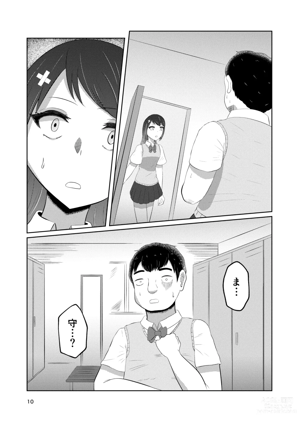 Page 10 of doujinshi Osananajimi no Fuuki Iinchou  wa Boku ni Somaru