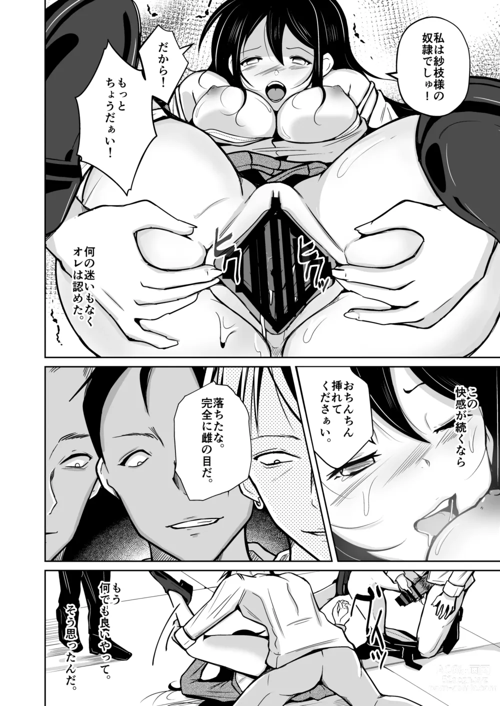 Page 35 of doujinshi CHANGE REVENGE Irekawari TSF  Fukushuugeki