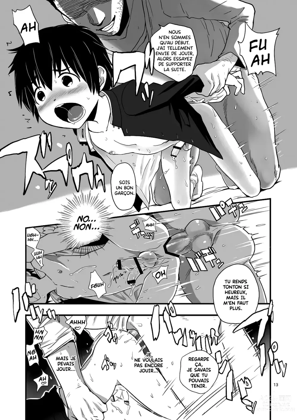 Page 12 of doujinshi Chicchai Seigi o Tsumekonda Hon.  x Oji-san Hen