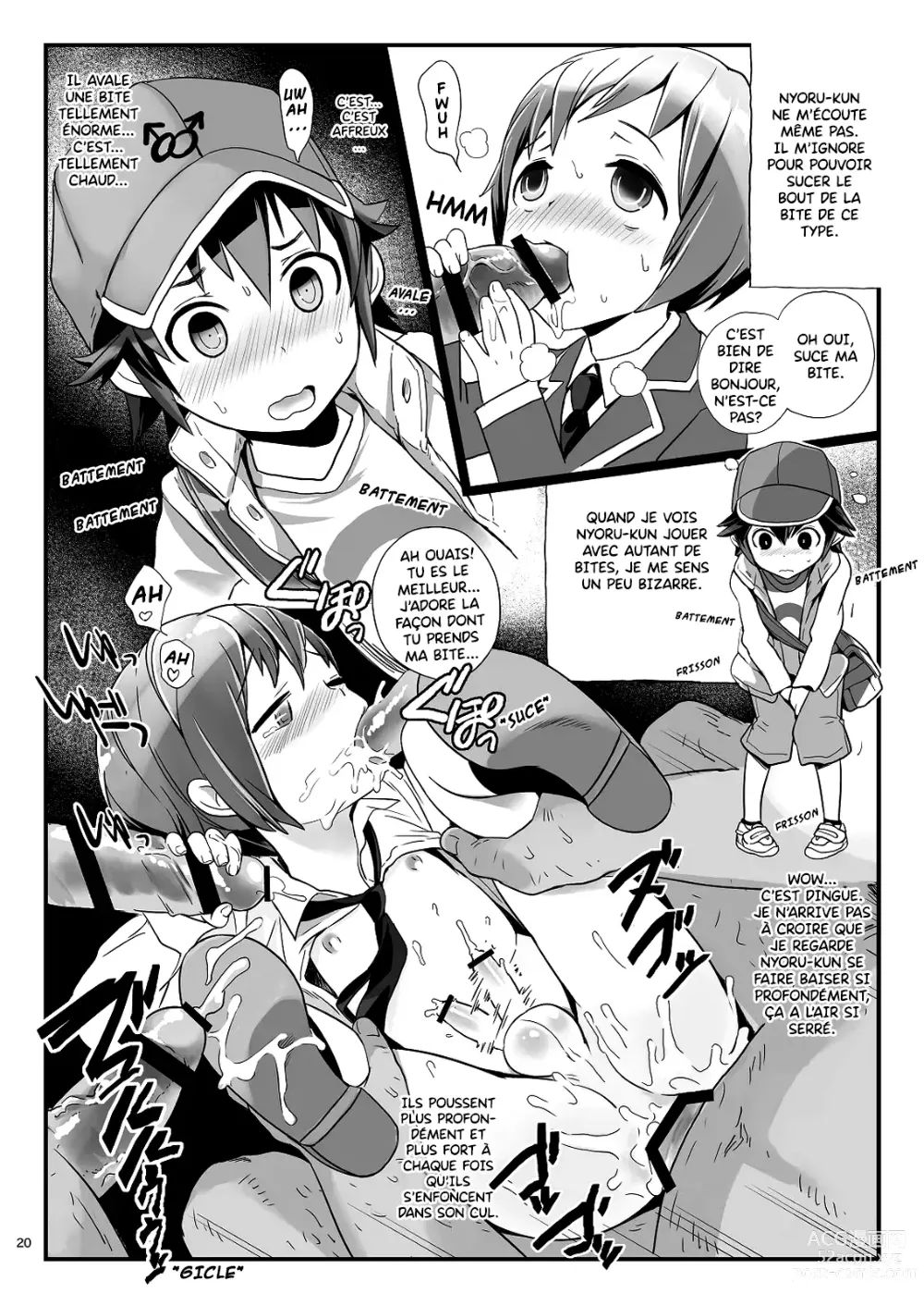 Page 19 of doujinshi Chicchai Seigi o Tsumekonda Hon.  x Oji-san Hen