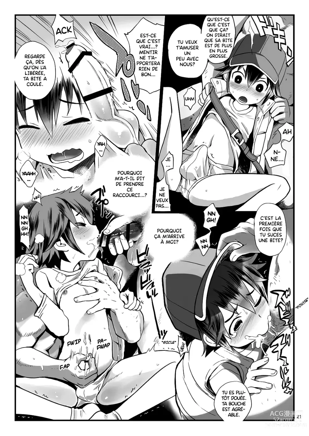 Page 20 of doujinshi Chicchai Seigi o Tsumekonda Hon.  x Oji-san Hen