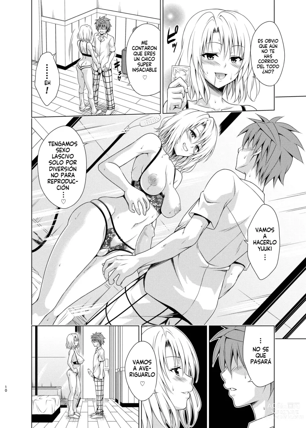 Page 10 of doujinshi Mezase! Harem Keikaku RX vol. 3