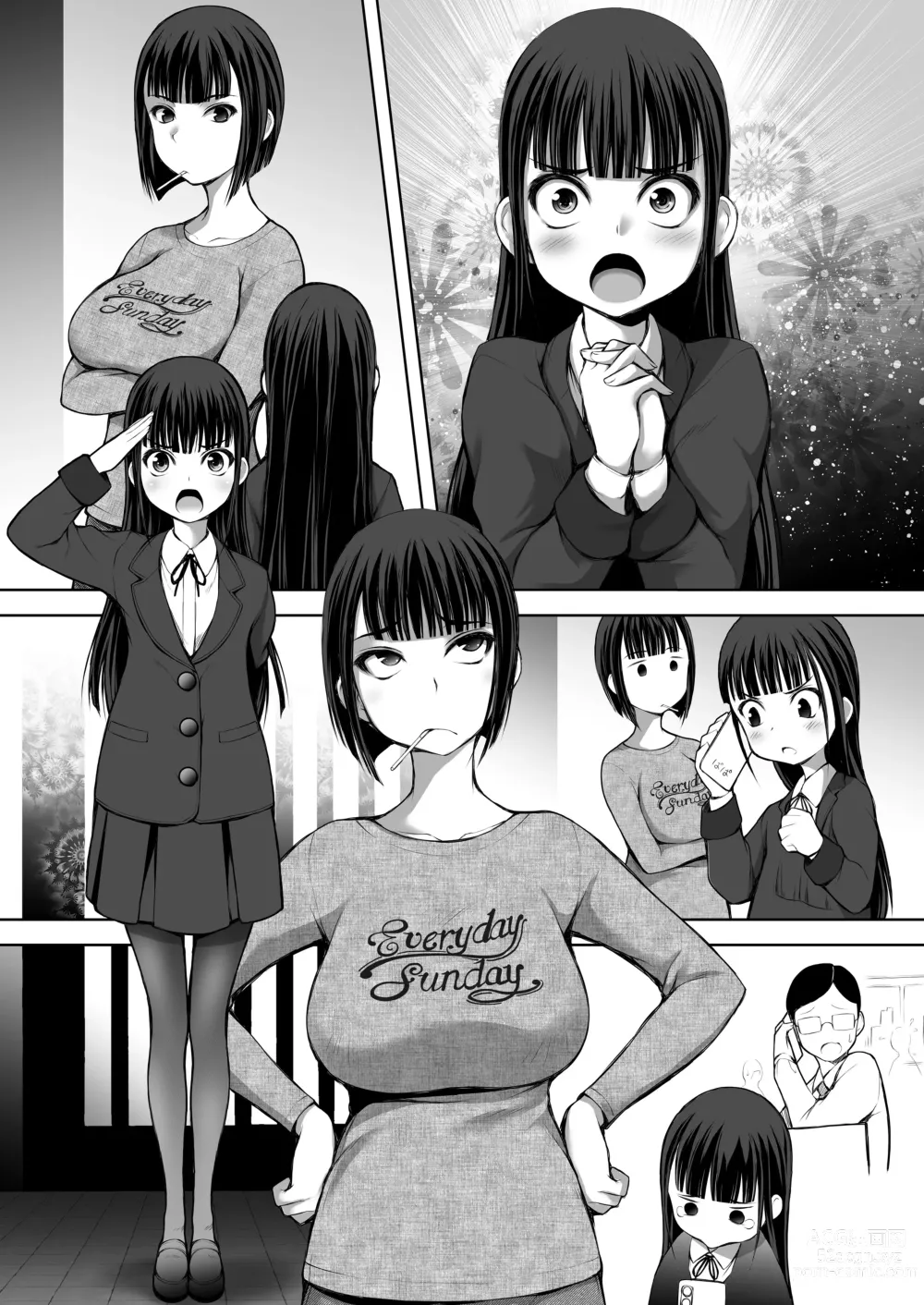 Page 25 of doujinshi [JIBAKU-SYSTEM (Suzuki Amaharu) Zoku - JS Meikko de Seiyoku Shori shite iru Oji desu [Digital]