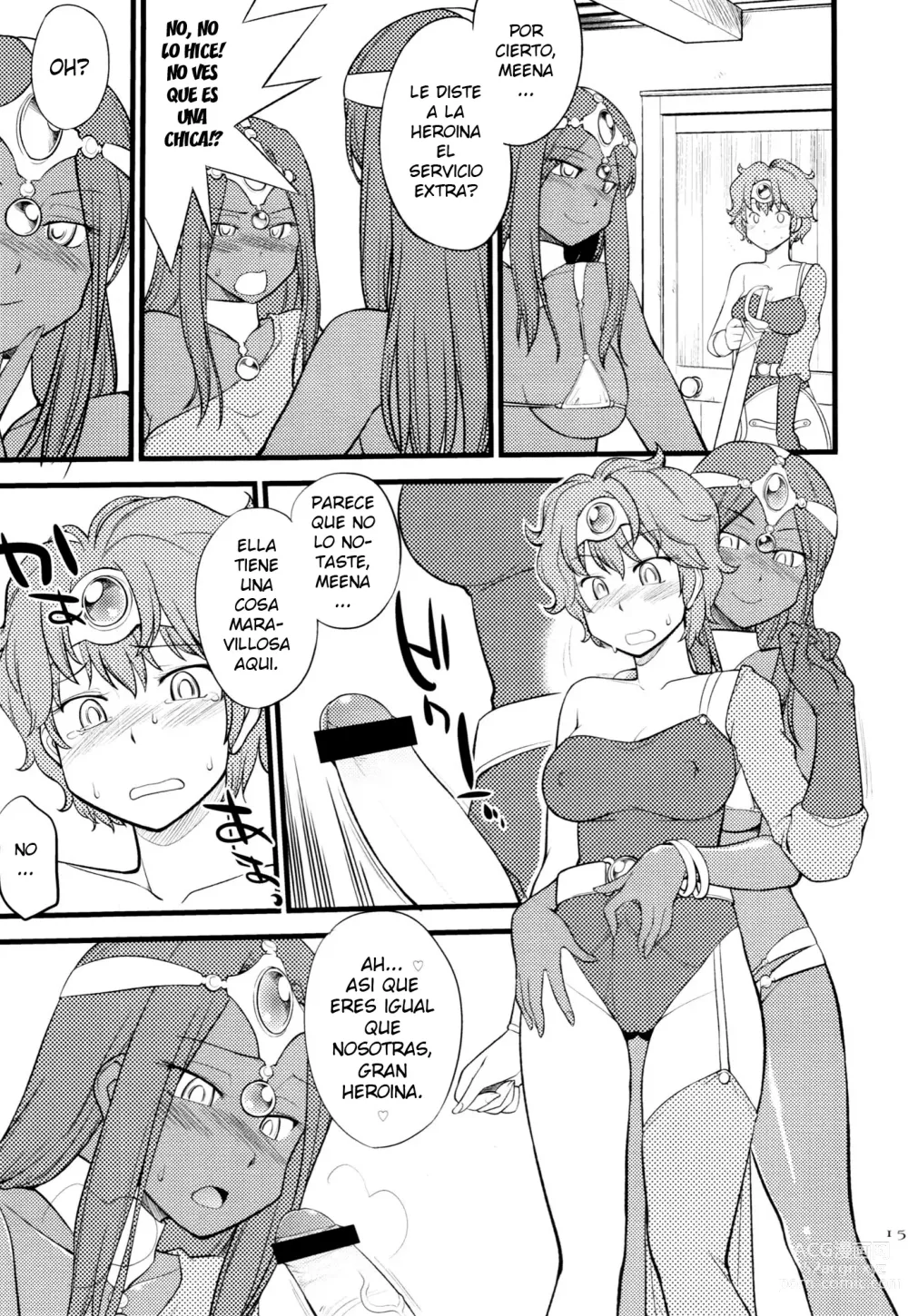 Page 14 of doujinshi GanGan Ikou yo!