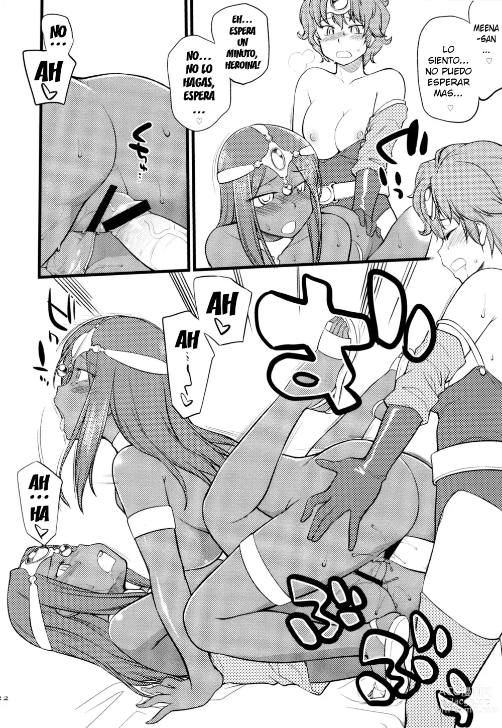 Page 21 of doujinshi GanGan Ikou yo!