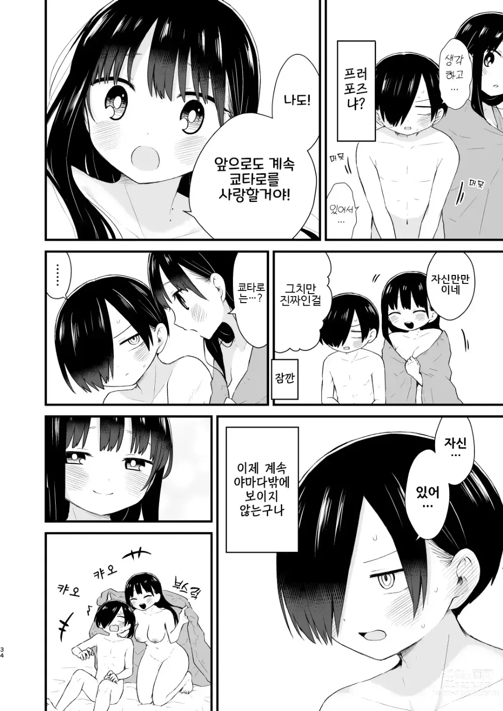 Page 34 of doujinshi 우리는 미래에 유혹된다