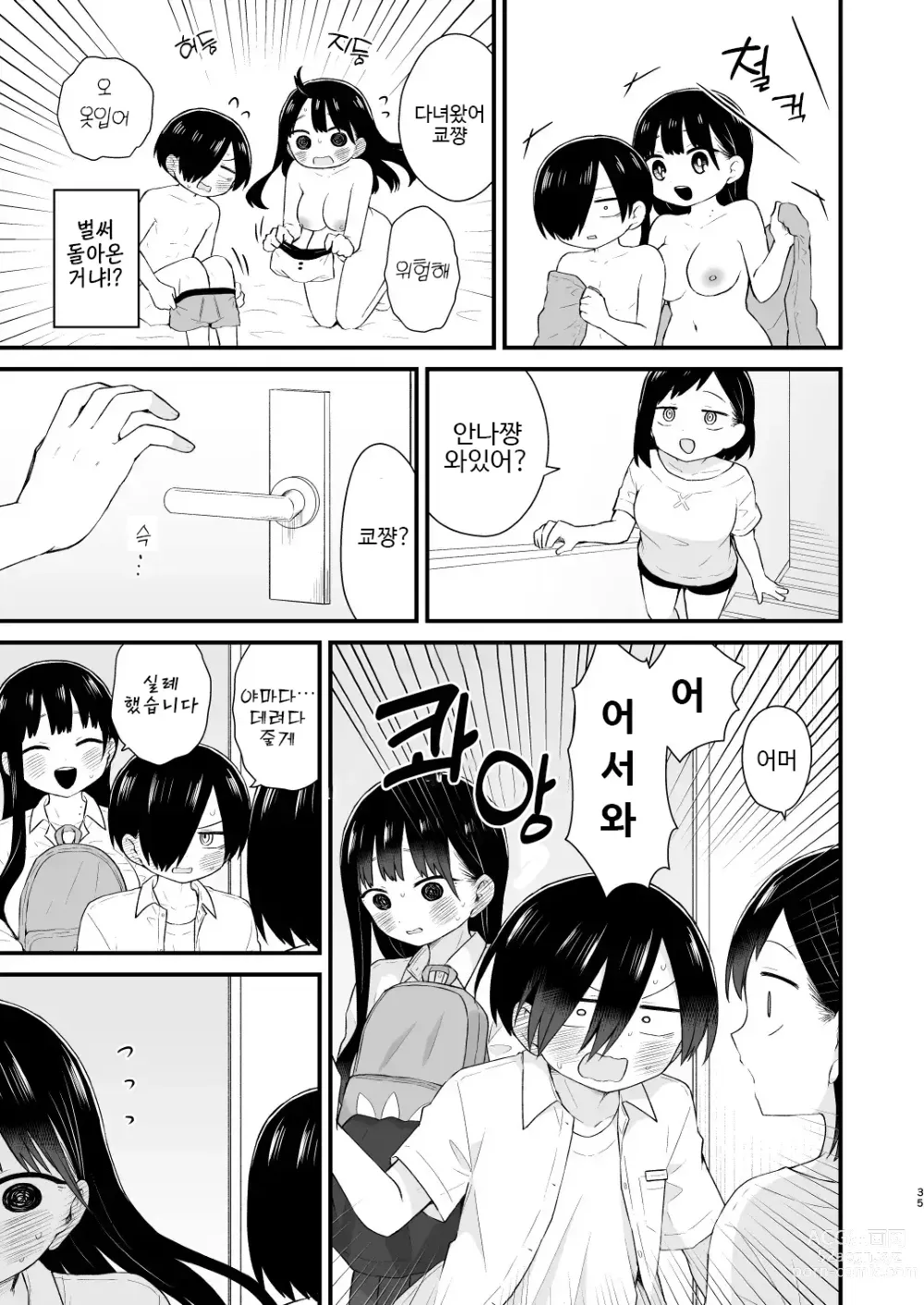 Page 35 of doujinshi 우리는 미래에 유혹된다