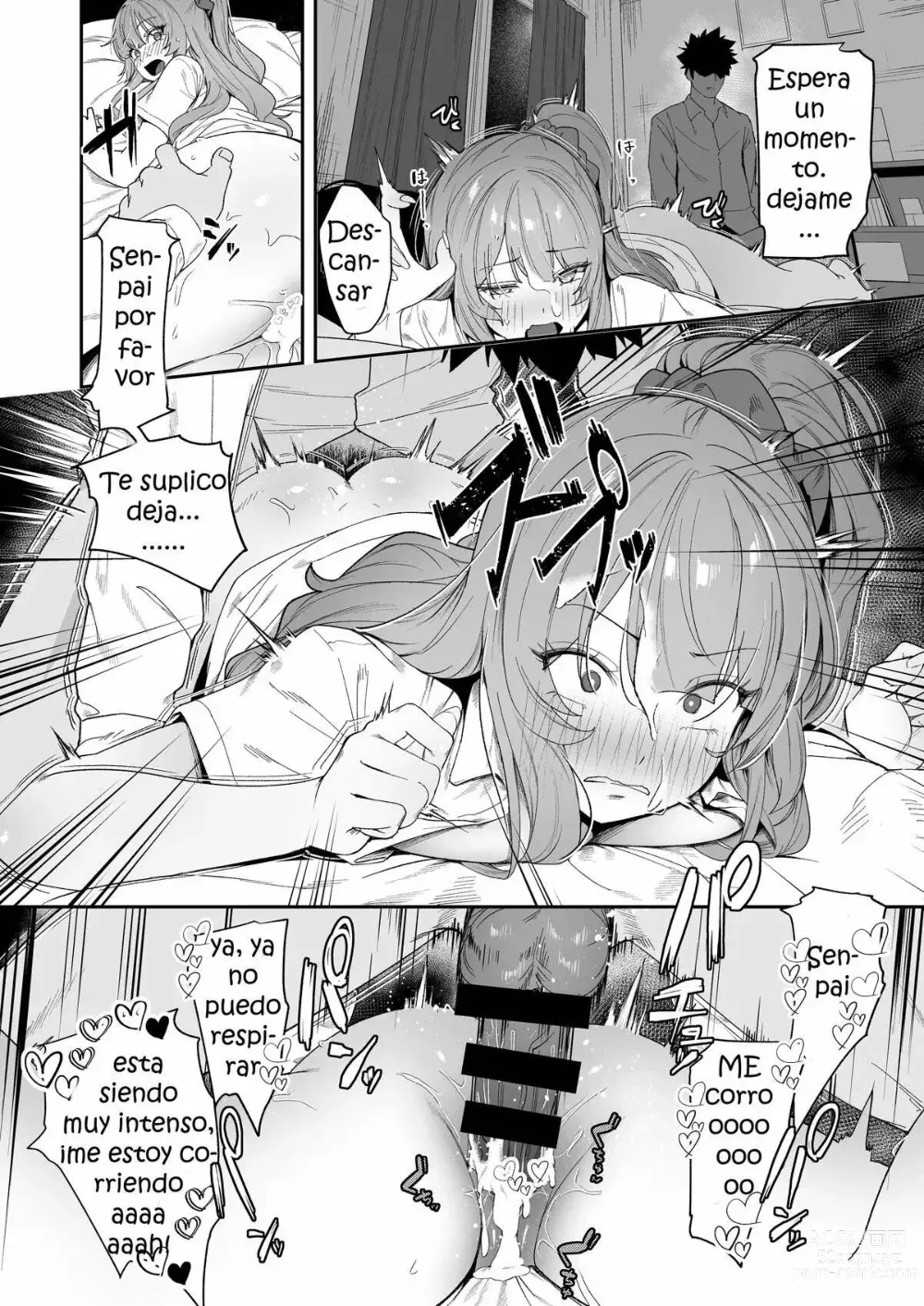 Page 44 of doujinshi Senpai, Kyou Tomatte mo Ii yo ne?