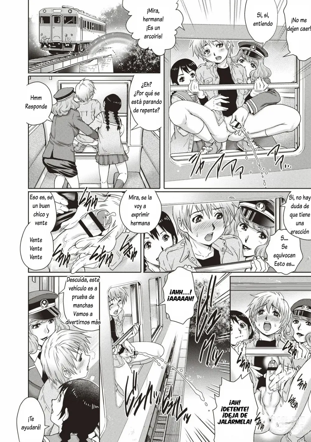 Page 2 of manga Doutei Tetsudou