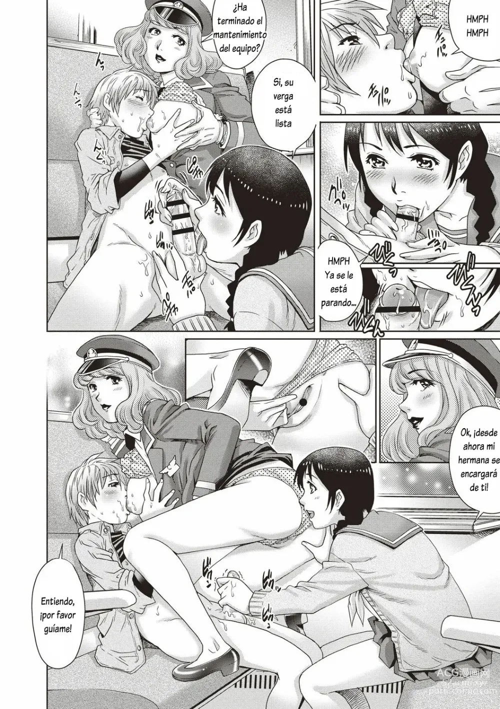 Page 8 of manga Doutei Tetsudou