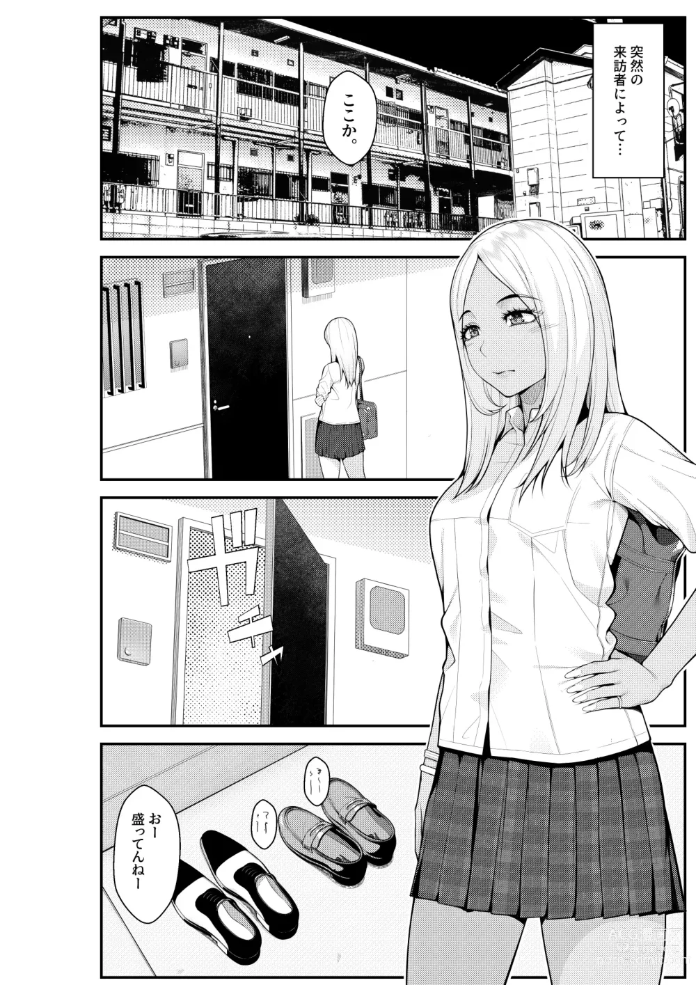 Page 48 of doujinshi Iede Gal o Hirottara Harem ni Natta Hanashi