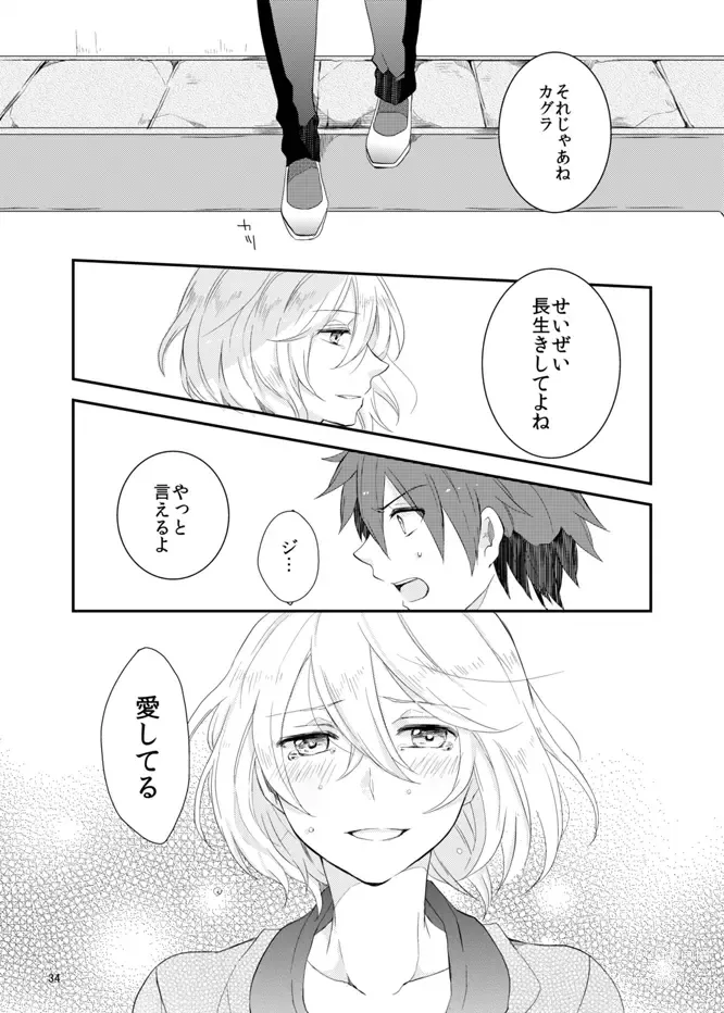 Page 34 of doujinshi say goodbye