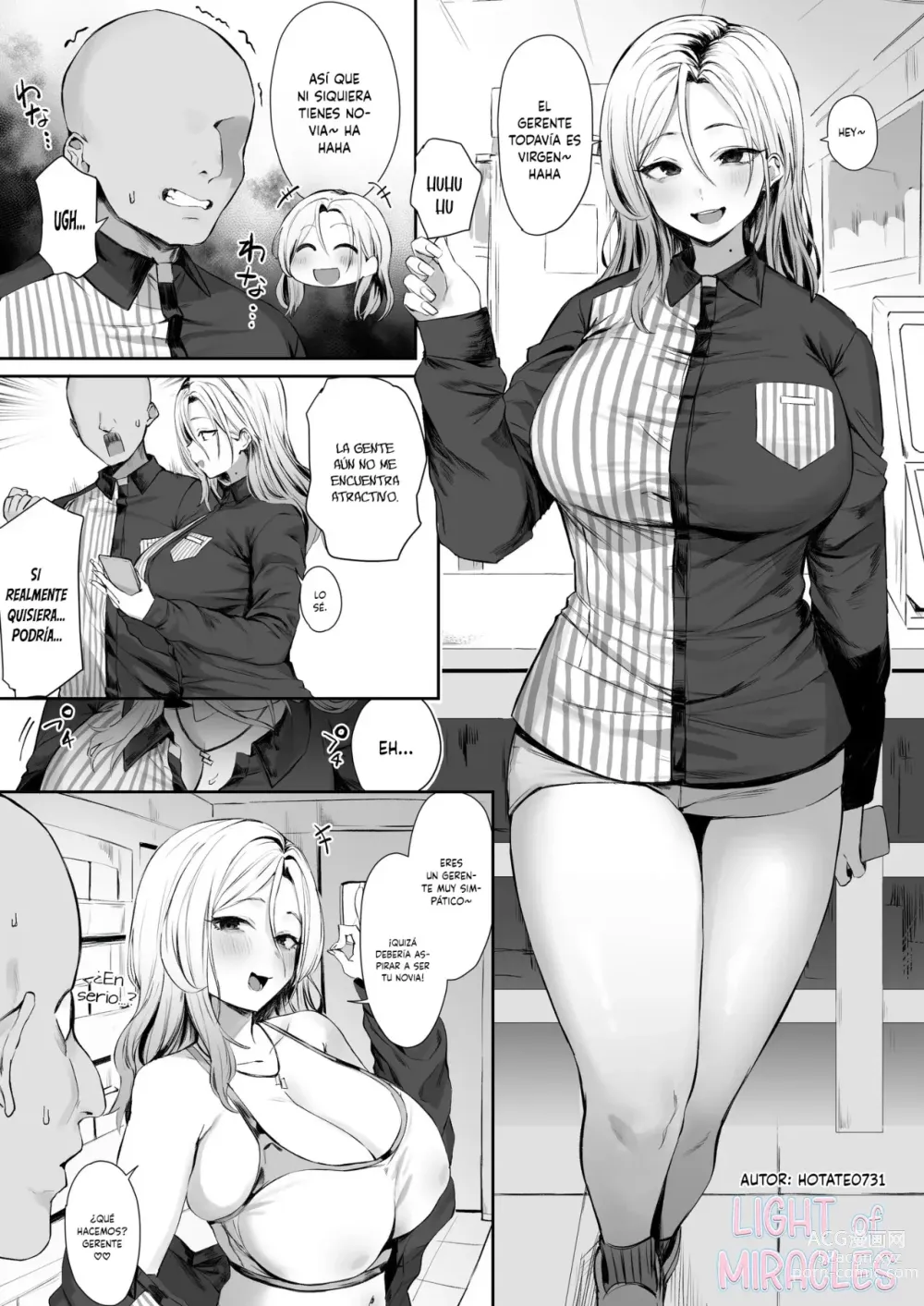 Page 1 of doujinshi Nikushoku-kei yuru Fuwa Gyaru