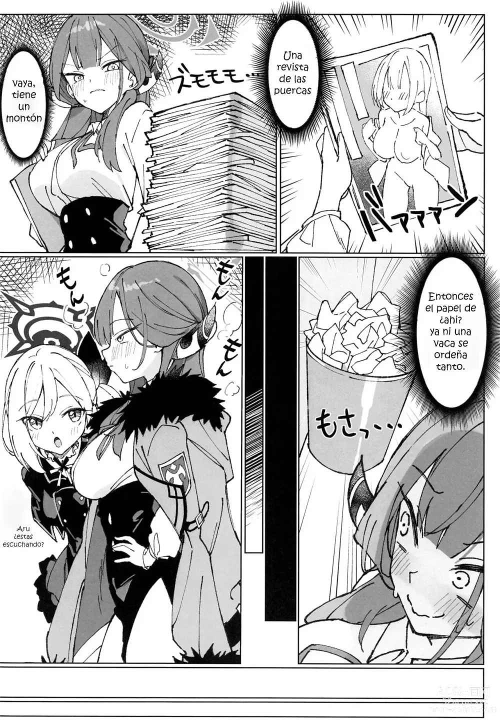 Page 3 of doujinshi El diario de rodaje de Aru Rikuhachima