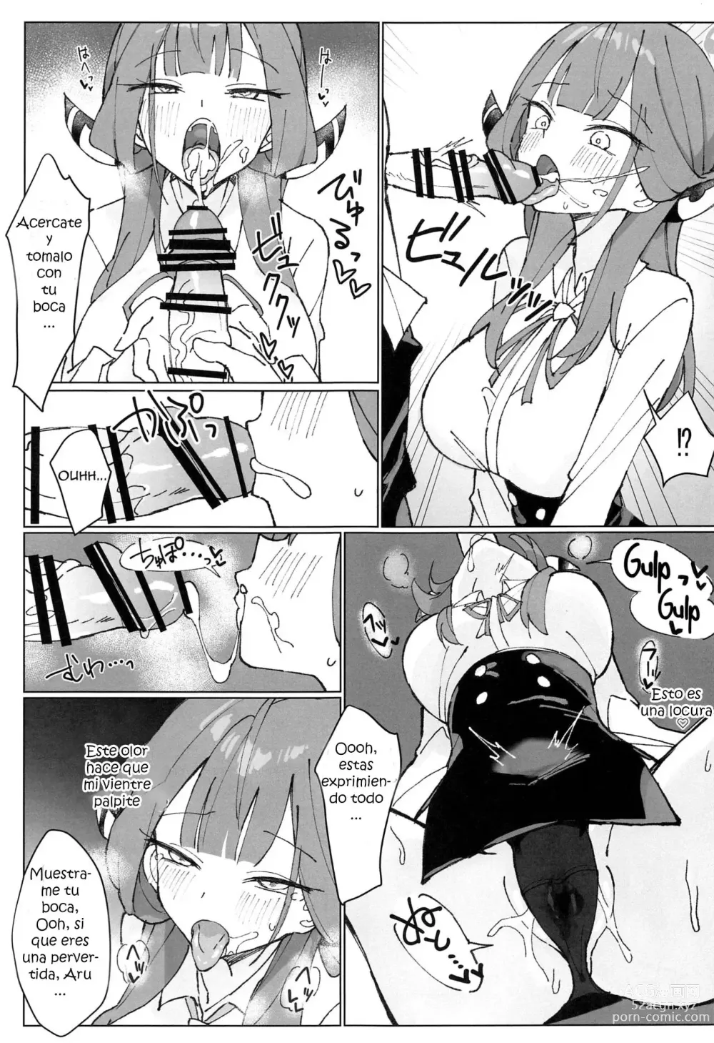 Page 10 of doujinshi El diario de rodaje de Aru Rikuhachima