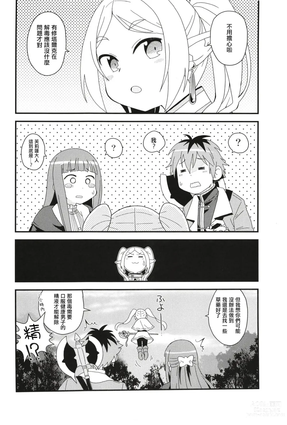 Page 4 of doujinshi 費倫和修塔爾克的愛愛之書