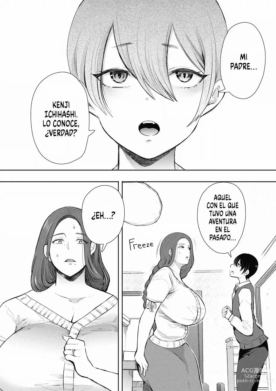 Page 13 of doujinshi El Hijo de mi Ex-Amante es el Amigo de mi Hijo (Shomu) 1-3