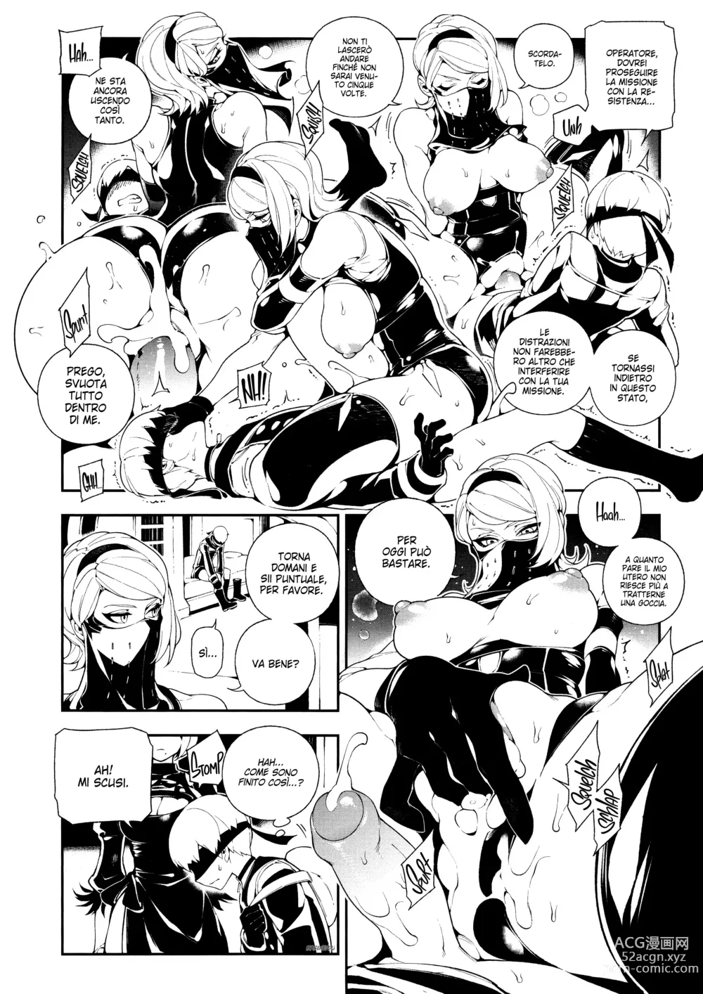 Page 13 of doujinshi NieR : 2BR18 (decensored)