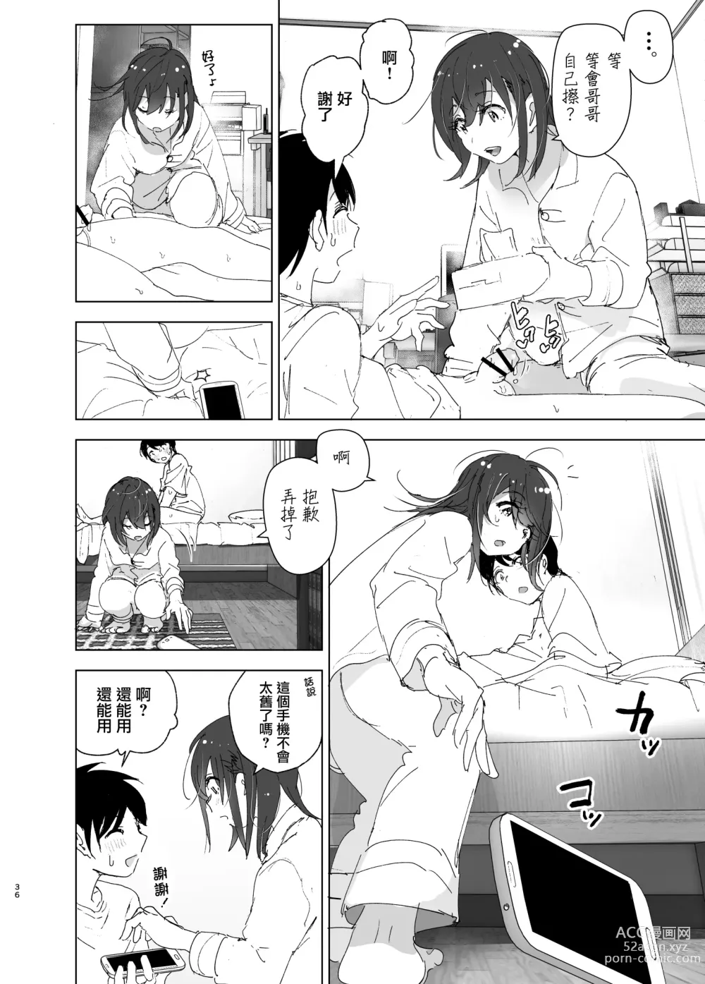 Page 36 of doujinshi Onii-chan no Koto ga Daisuki!! na Imouto no Hanashi