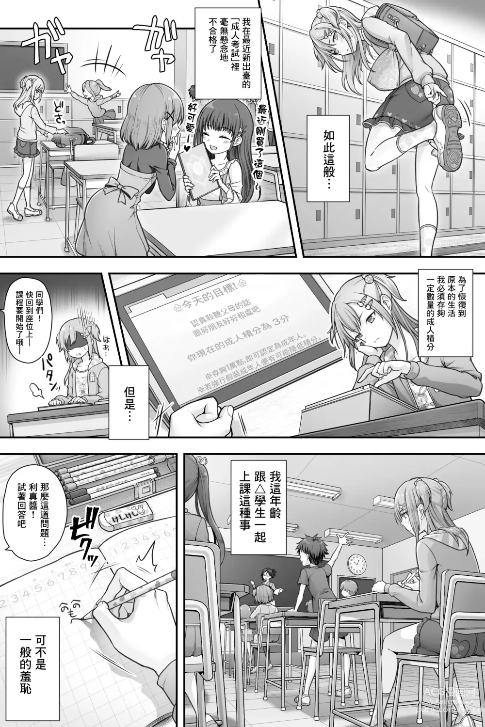 Page 7 of doujinshi Seijin Dansei Shikkaku nano de Onnanoko toshite Saikyouiku o Uketekudasai