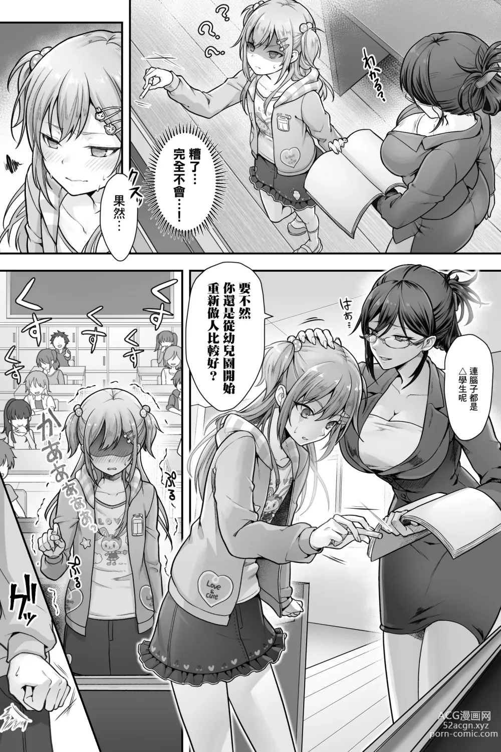 Page 8 of doujinshi Seijin Dansei Shikkaku nano de Onnanoko toshite Saikyouiku o Uketekudasai