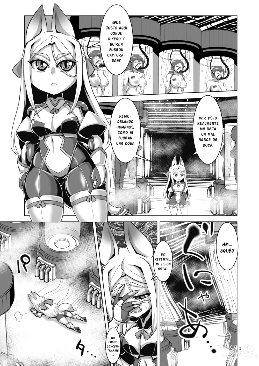 Page 2 of doujinshi Mesu Death Acme Zecchou Zetsumei