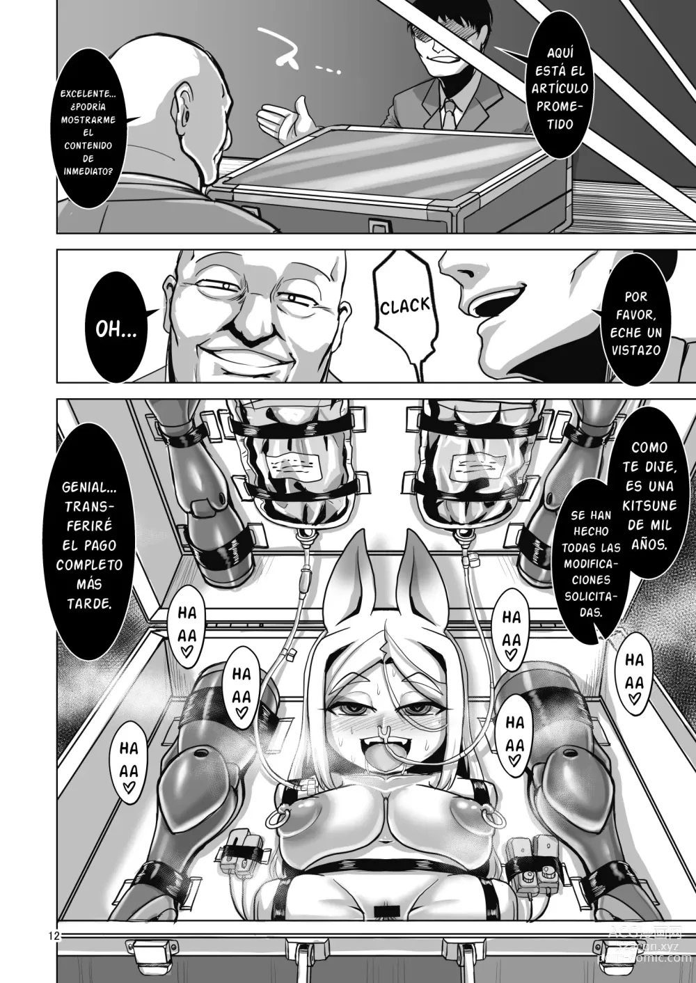 Page 11 of doujinshi Mesu Death Acme Zecchou Zetsumei