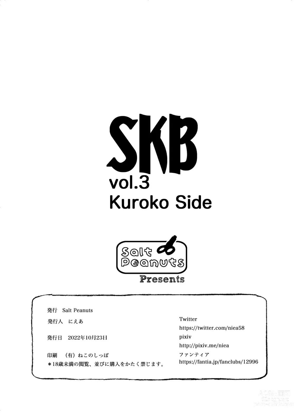 Page 27 of doujinshi Skeb vol.3 Kuroko Side