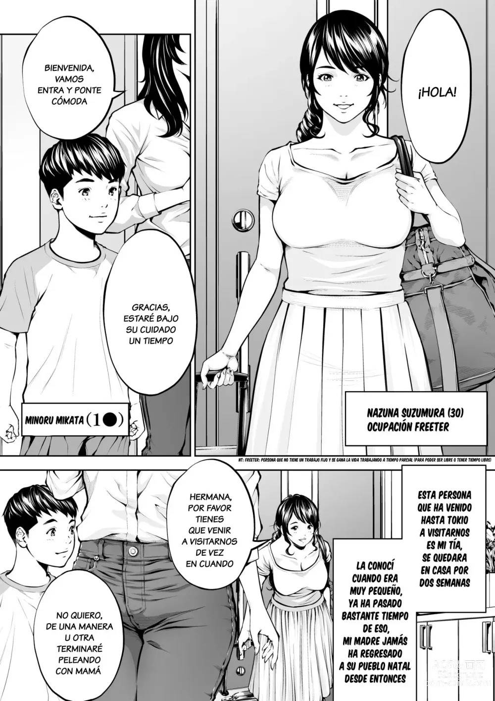 Page 3 of doujinshi Boku no Oba-san Kansatsu Kiroku 2