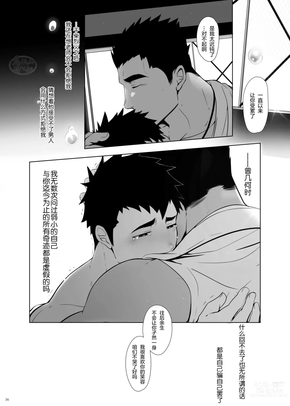 Page 36 of doujinshi 今天的课堂要开始咯