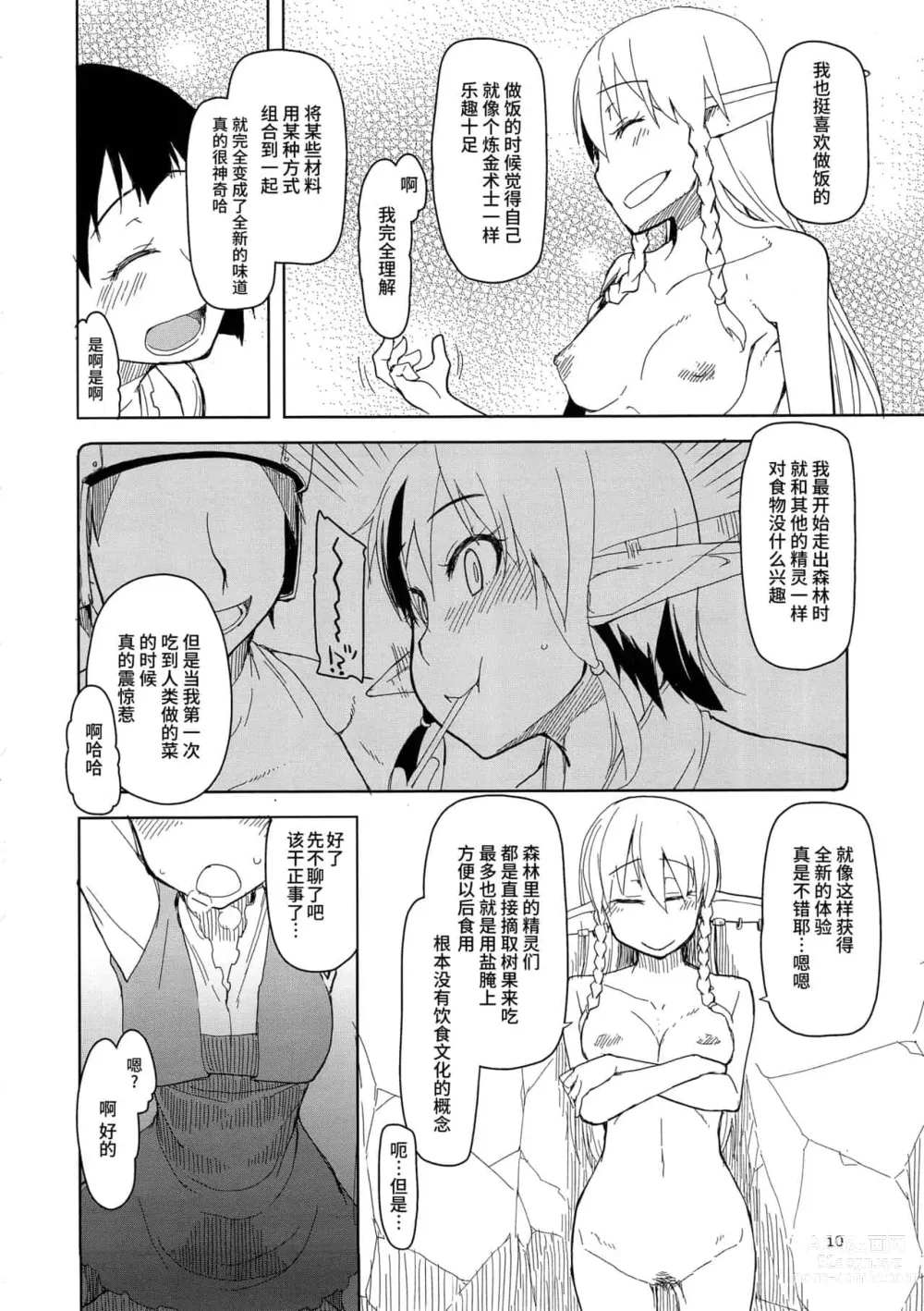 Page 36 of doujinshi ドスケベエルフの異種姦日記 1—11