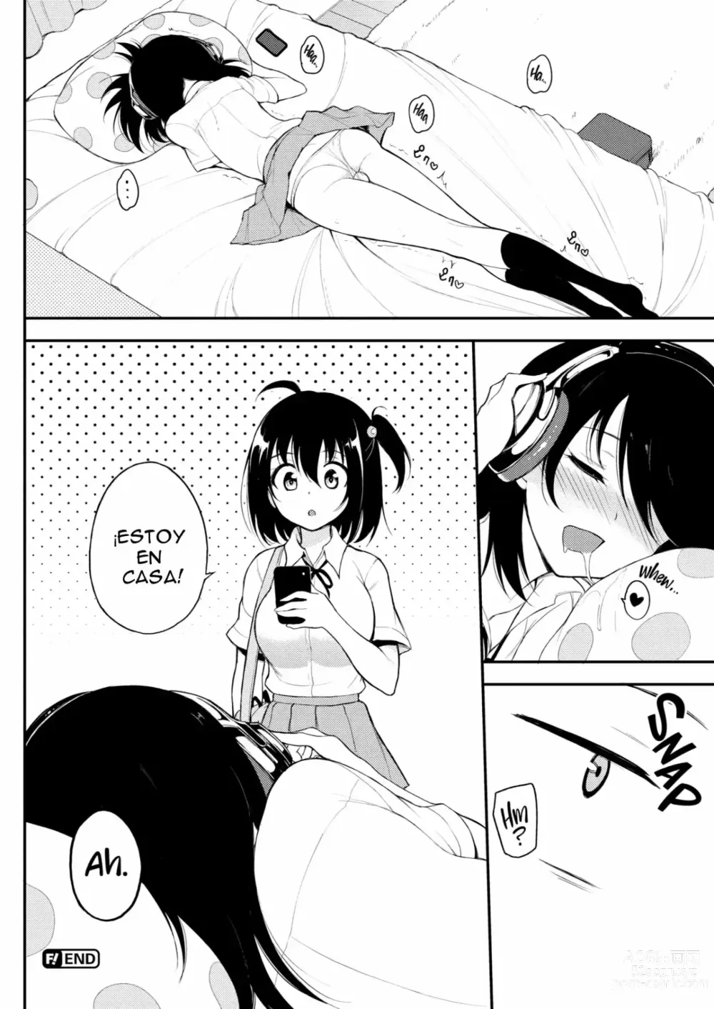 Page 118 of doujinshi Kaede & Suzu 1-7, Spanish.