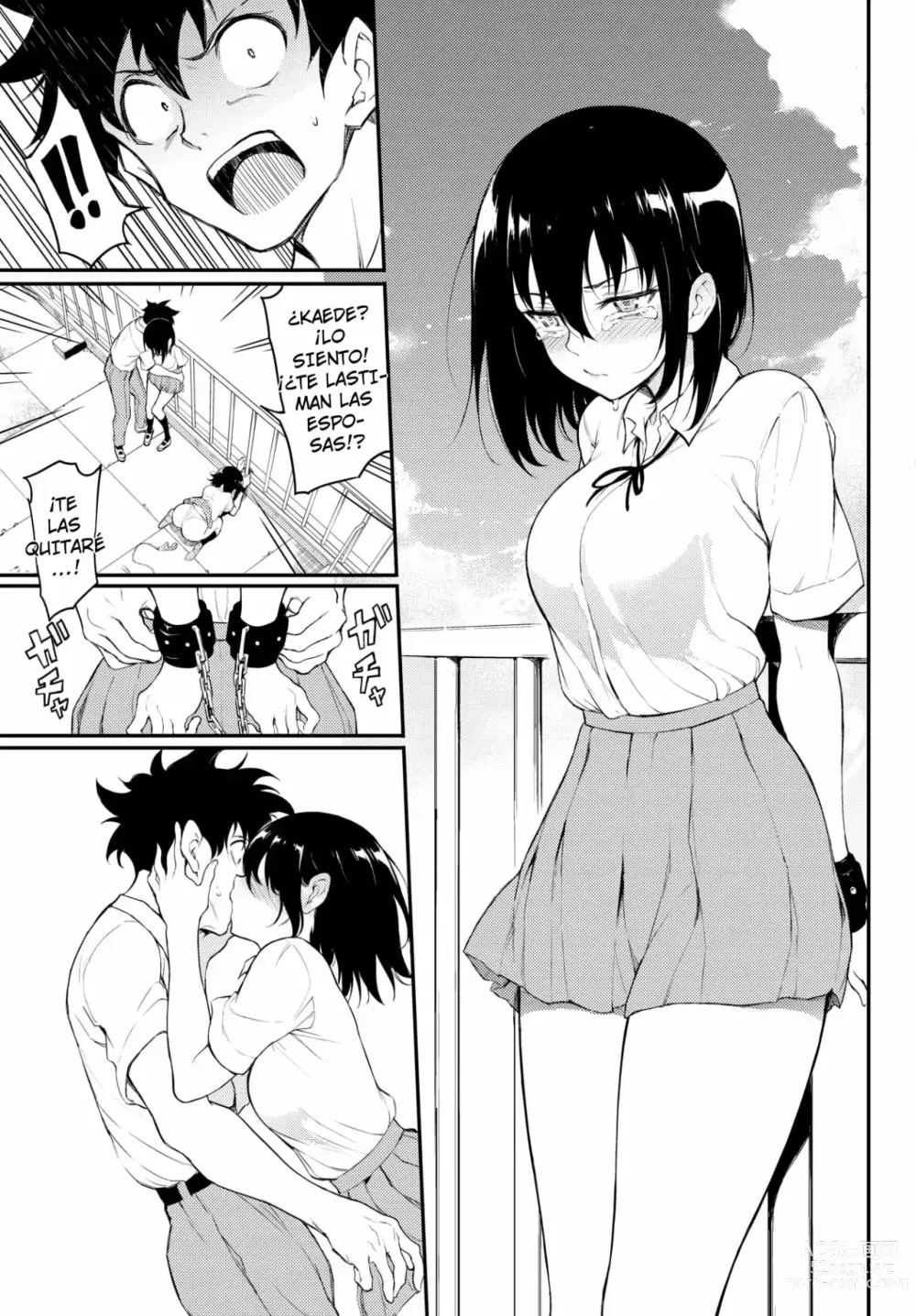 Page 132 of doujinshi Kaede & Suzu 1-7, Spanish.