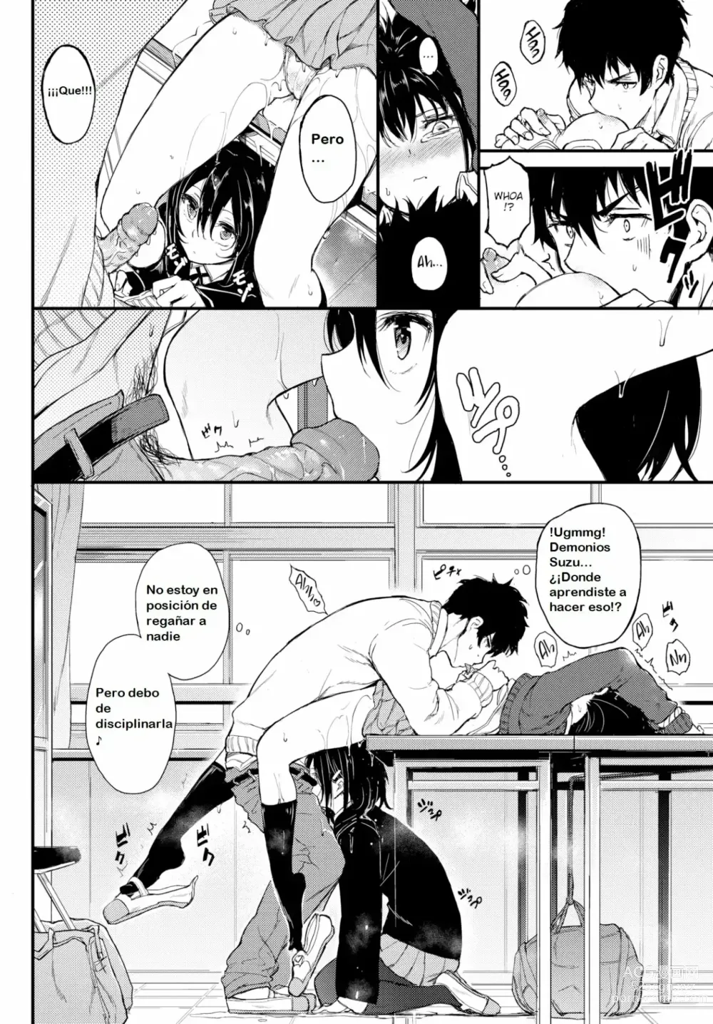 Page 15 of doujinshi Kaede & Suzu 1-7, Spanish.