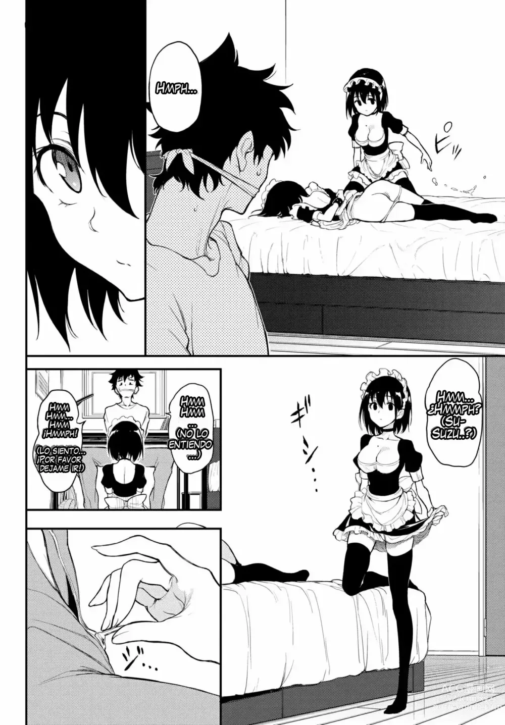 Page 158 of doujinshi Kaede & Suzu 1-7, Spanish.