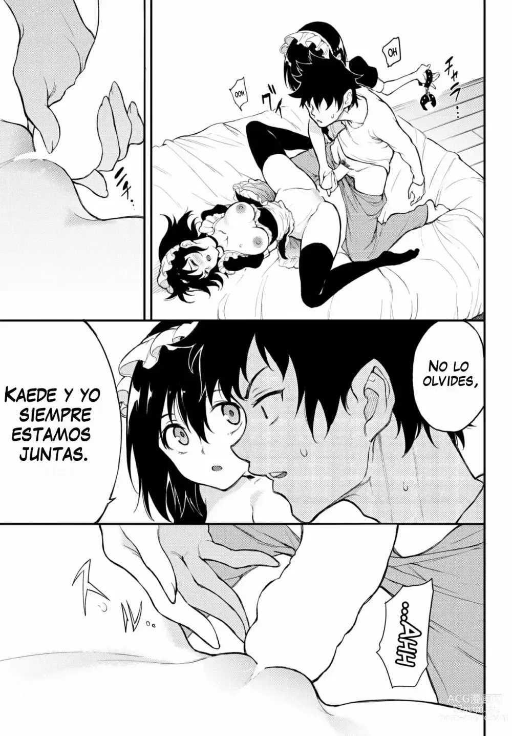 Page 161 of doujinshi Kaede & Suzu 1-7, Spanish.