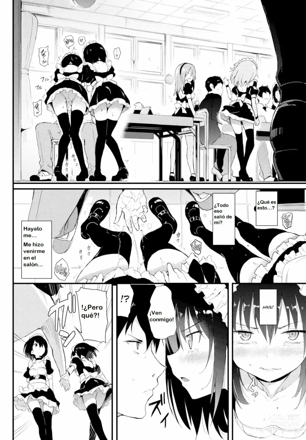 Page 38 of doujinshi Kaede & Suzu 1-7, Spanish.