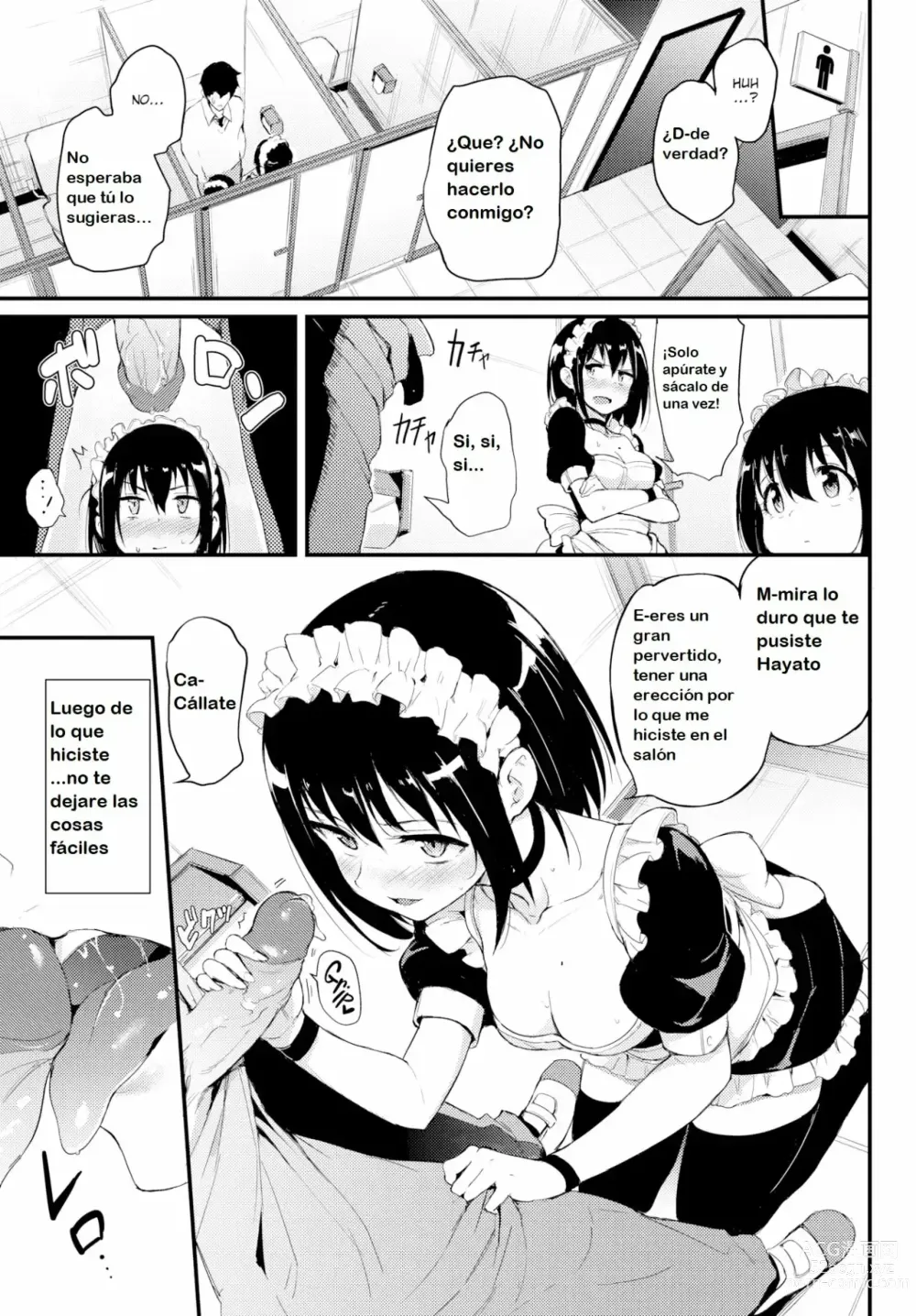 Page 39 of doujinshi Kaede & Suzu 1-7, Spanish.