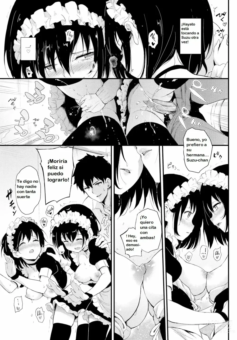 Page 47 of doujinshi Kaede & Suzu 1-7, Spanish.