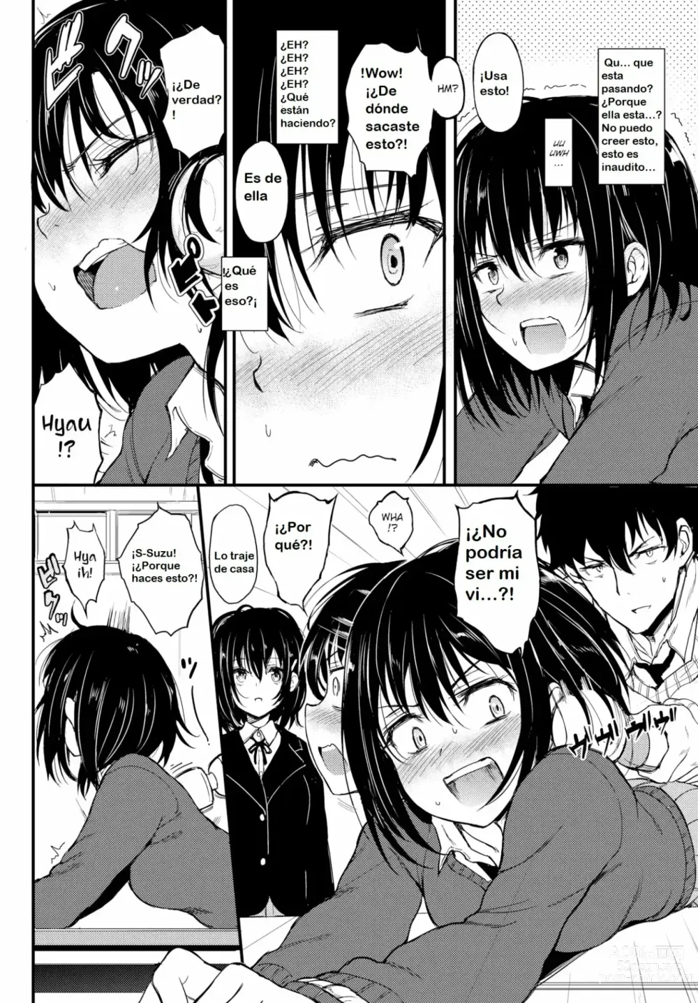 Page 7 of doujinshi Kaede & Suzu 1-7, Spanish.