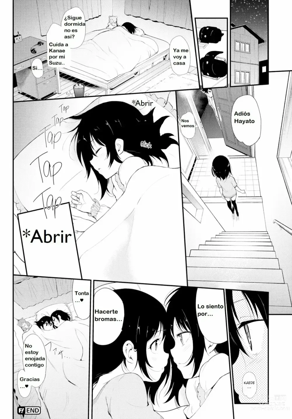 Page 78 of doujinshi Kaede & Suzu 1-7, Spanish.