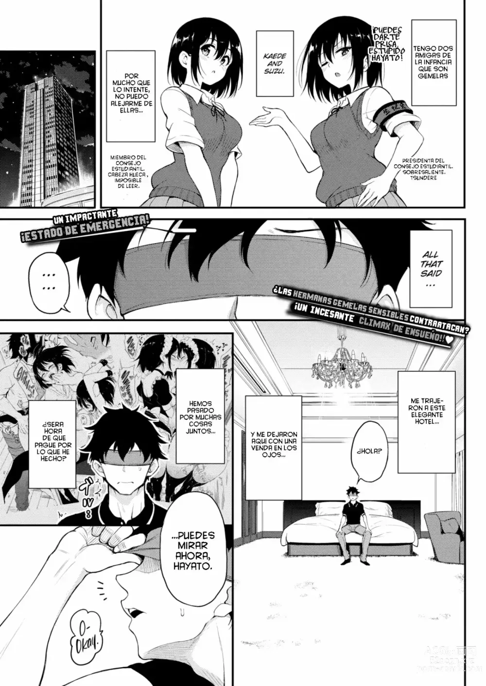 Page 81 of doujinshi Kaede & Suzu 1-7, Spanish.