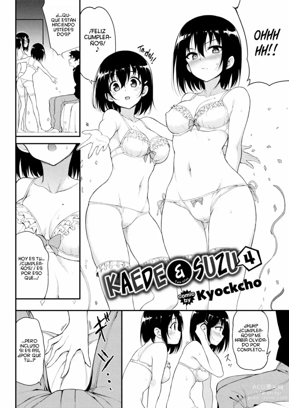 Page 82 of doujinshi Kaede & Suzu 1-7, Spanish.