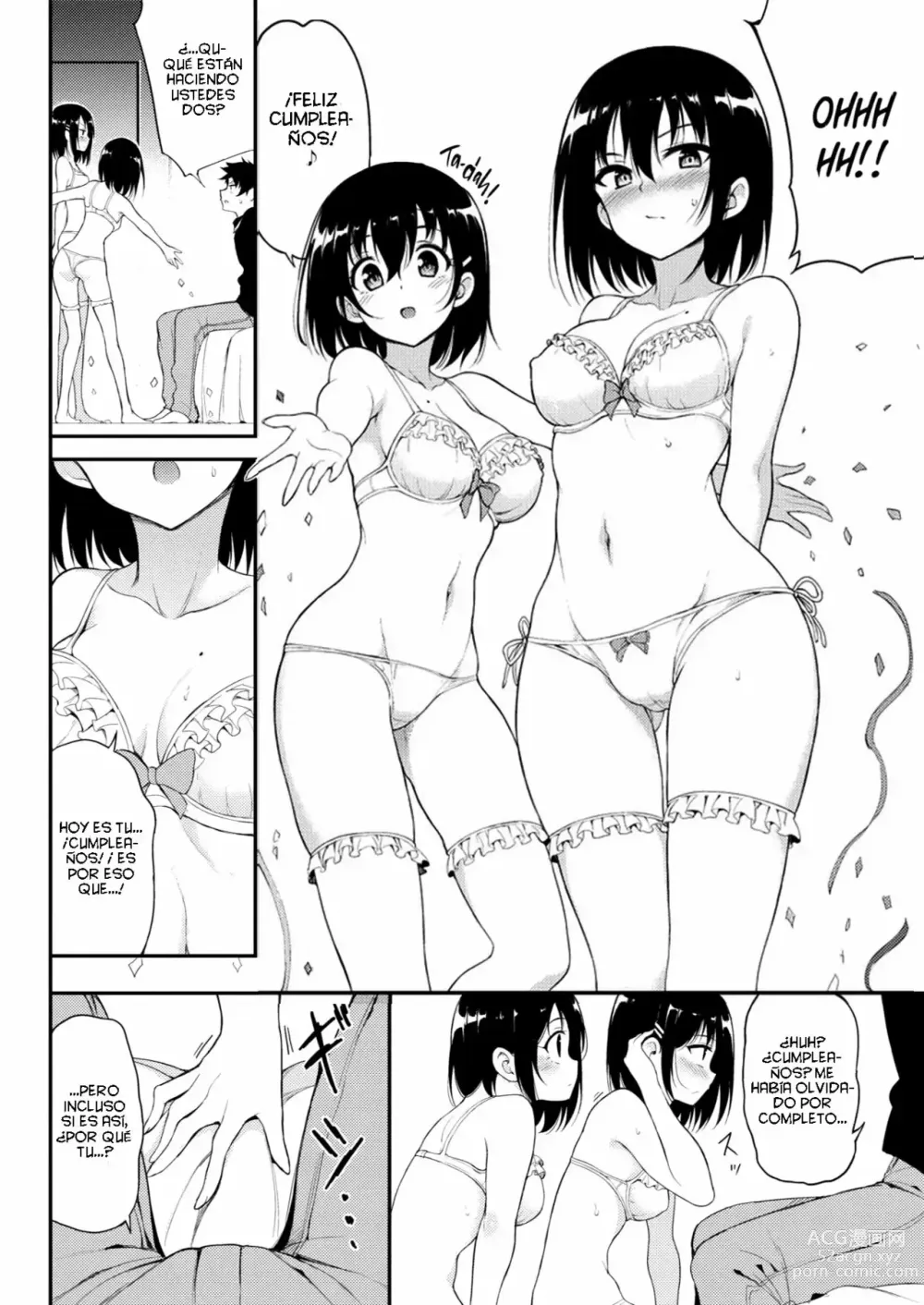 Page 83 of doujinshi Kaede & Suzu 1-7, Spanish.