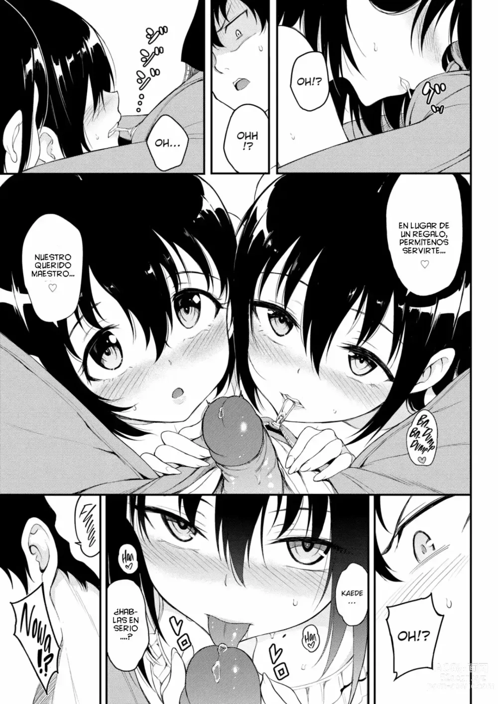 Page 84 of doujinshi Kaede & Suzu 1-7, Spanish.